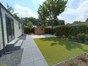 Nieuw chalet geheel instapklaar met onderhoudsarme tuin op rustig 50+ park in Voorthuizen (10)