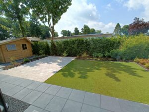 Nieuw chalet geheel instapklaar met onderhoudsarme tuin op rustig 50+ park in Voorthuizen (8)