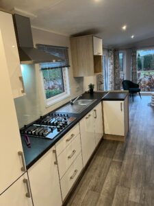prachtig kant en klaar chalet op royale huur kavel in Voorthuizen de entree van de veluwe
