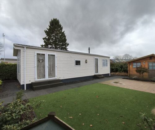 Jong gebruikt chalet op chaletpark The Hap